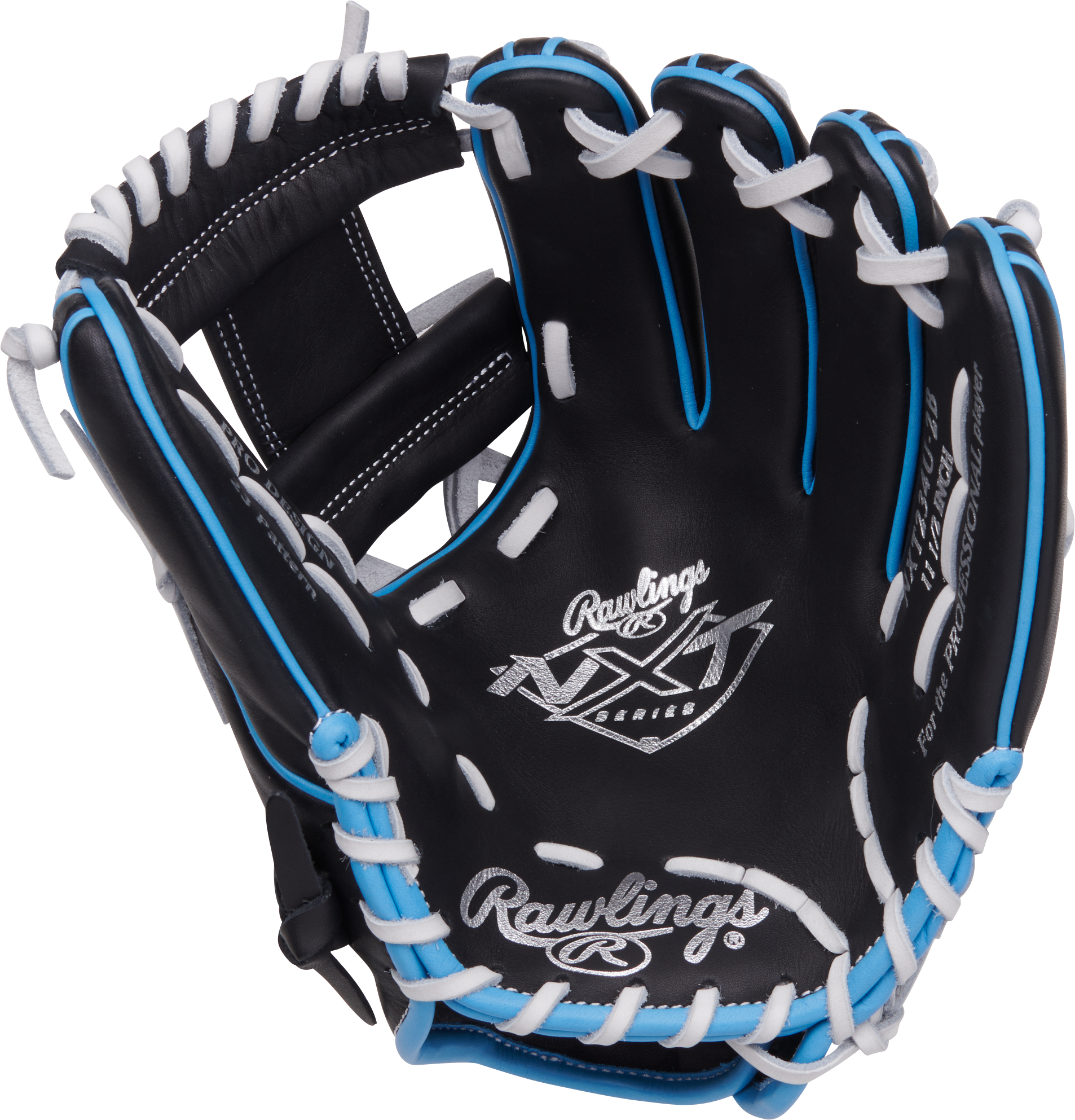 Rawlings Nxt Series 11.5-Inch Baseball Glove  - Right Hand Thrower - Black