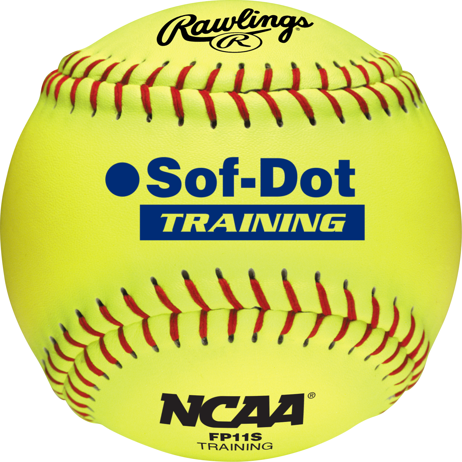 Rawlings 11-Inch Ncaa Soft Poly-Core Fastpitch Training