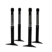 Chunky Legs for Activity Tables, 4-Piece - Black