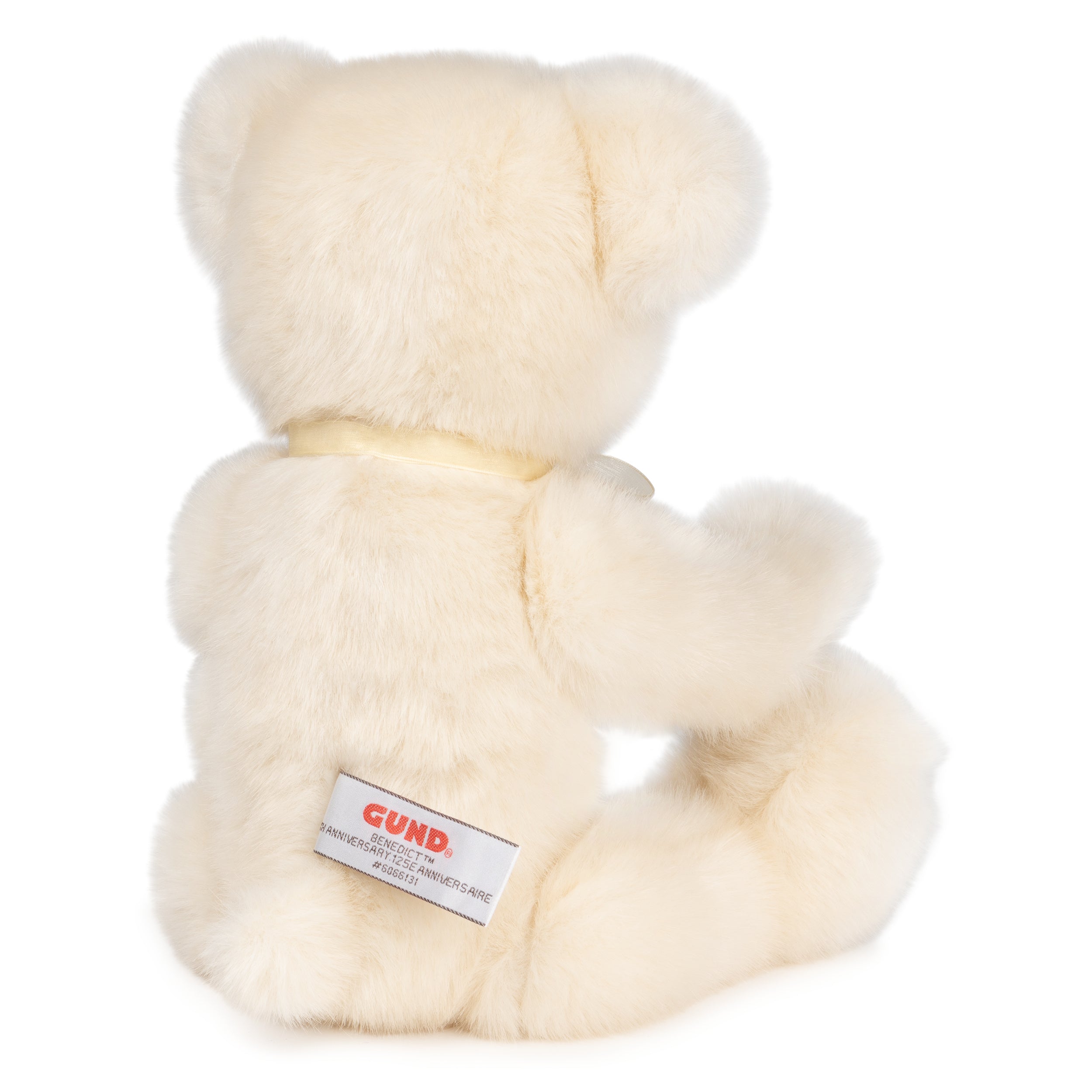 GUND Benedict 125th Anniversary Commemorative Teddy Bear, Special Edition Stuffed Animal for Ages 8 and Up, Champagne, 10.5”
