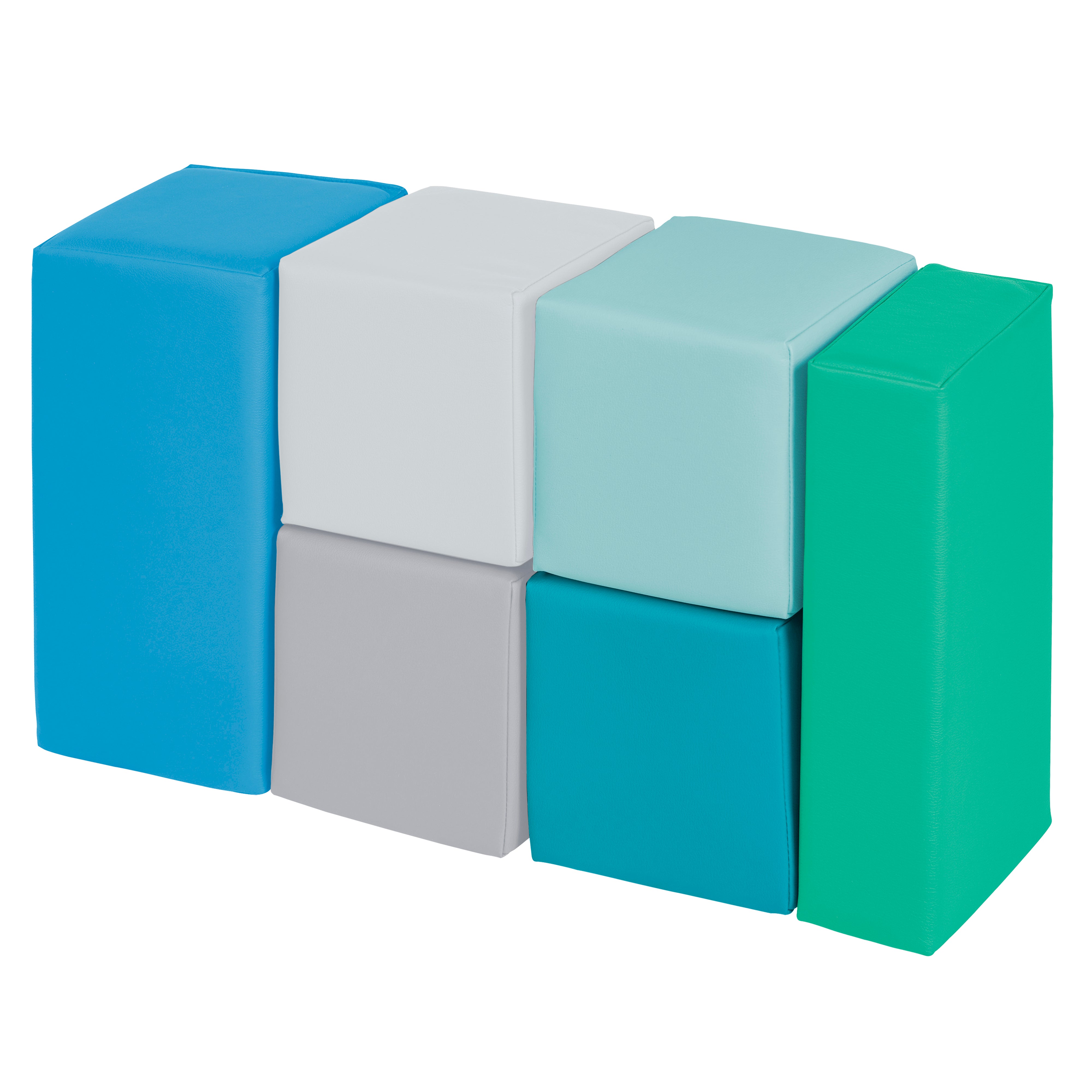 SoftScape Big Block Set, 6-Piece - Contemporary