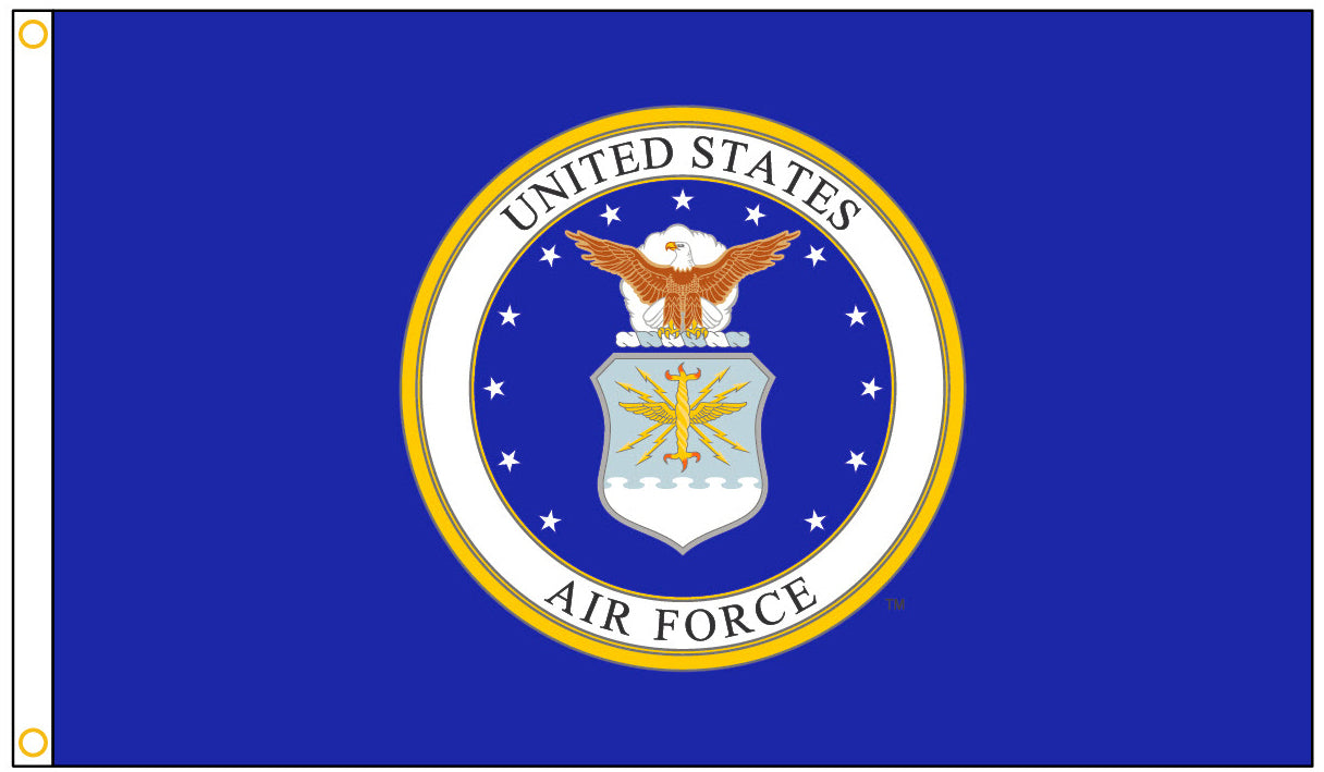 2X3 FT NYL-GLO US AIR FORCE