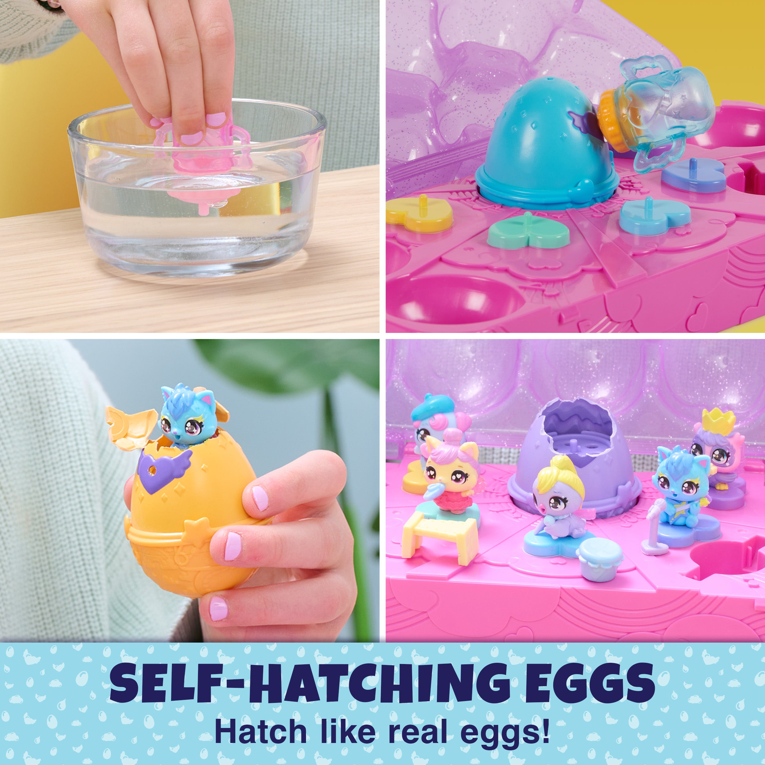 Hatchimals Alive, Egg Carton Toy with 5 Mini Figures in Self-Hatching Eggs, 11 Accessories, Kids Toys for Girls and Boys Ages 3 and up