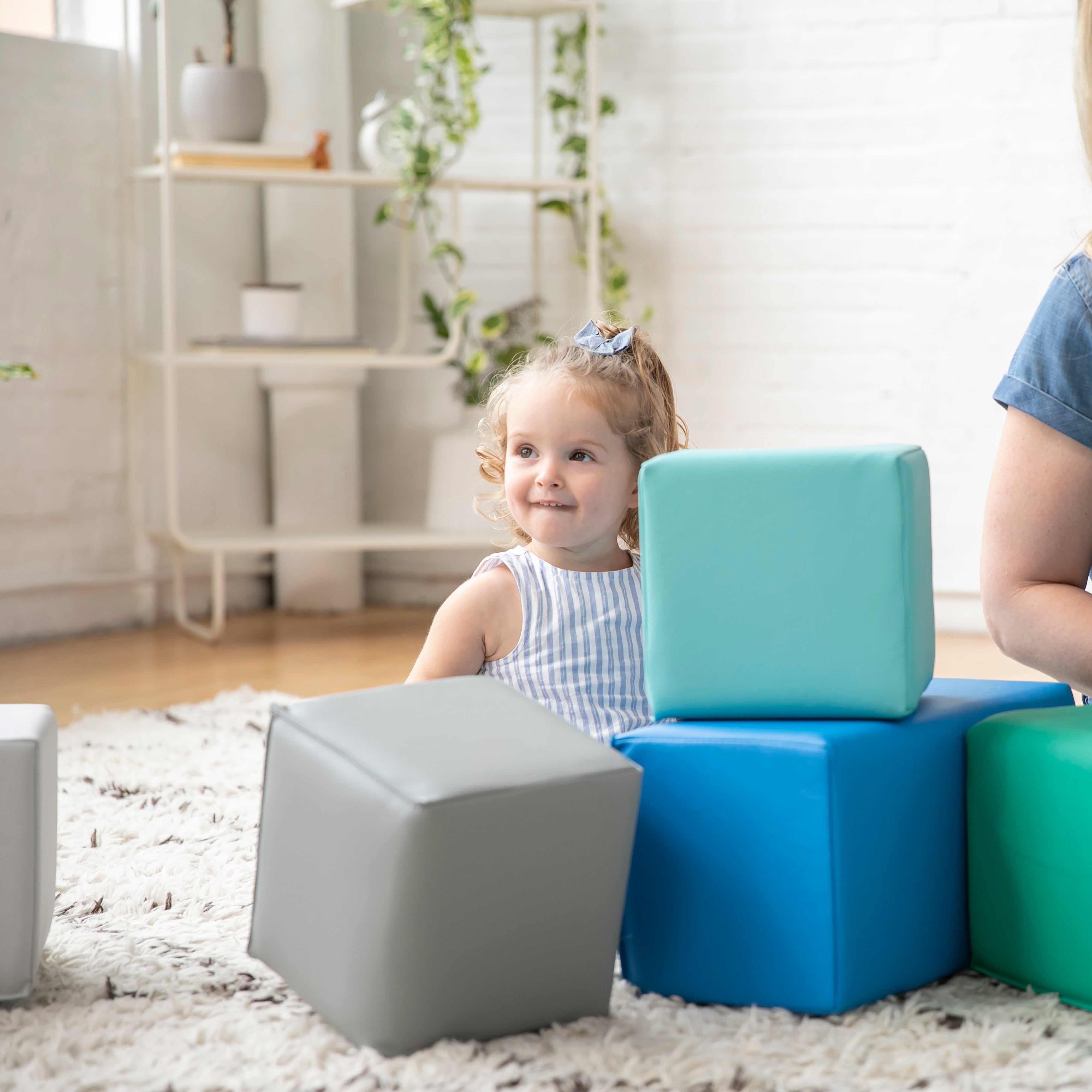 SoftZone Toddler Foam Blocks 7-Piece - Contemporary