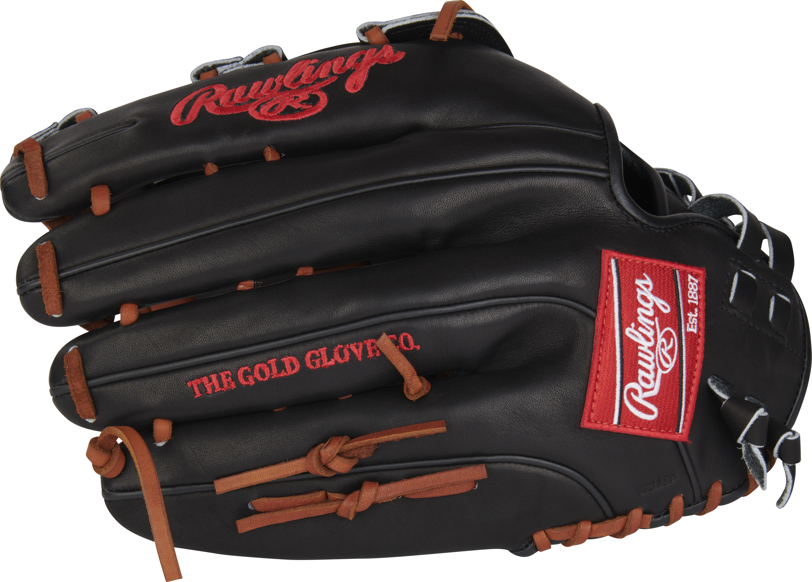 Rawlings Heart Of The Hide Series 14-Inch Slowpitch Softball Glove - Right Hand Thrower - Black