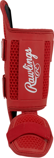 Rawlings Large Leg Guard - Scarlet