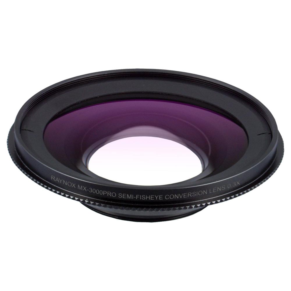 Raynox MX-3000 Pro 0.3x  Semi Fisheye Wide Angle Lens for Canon HFG21
