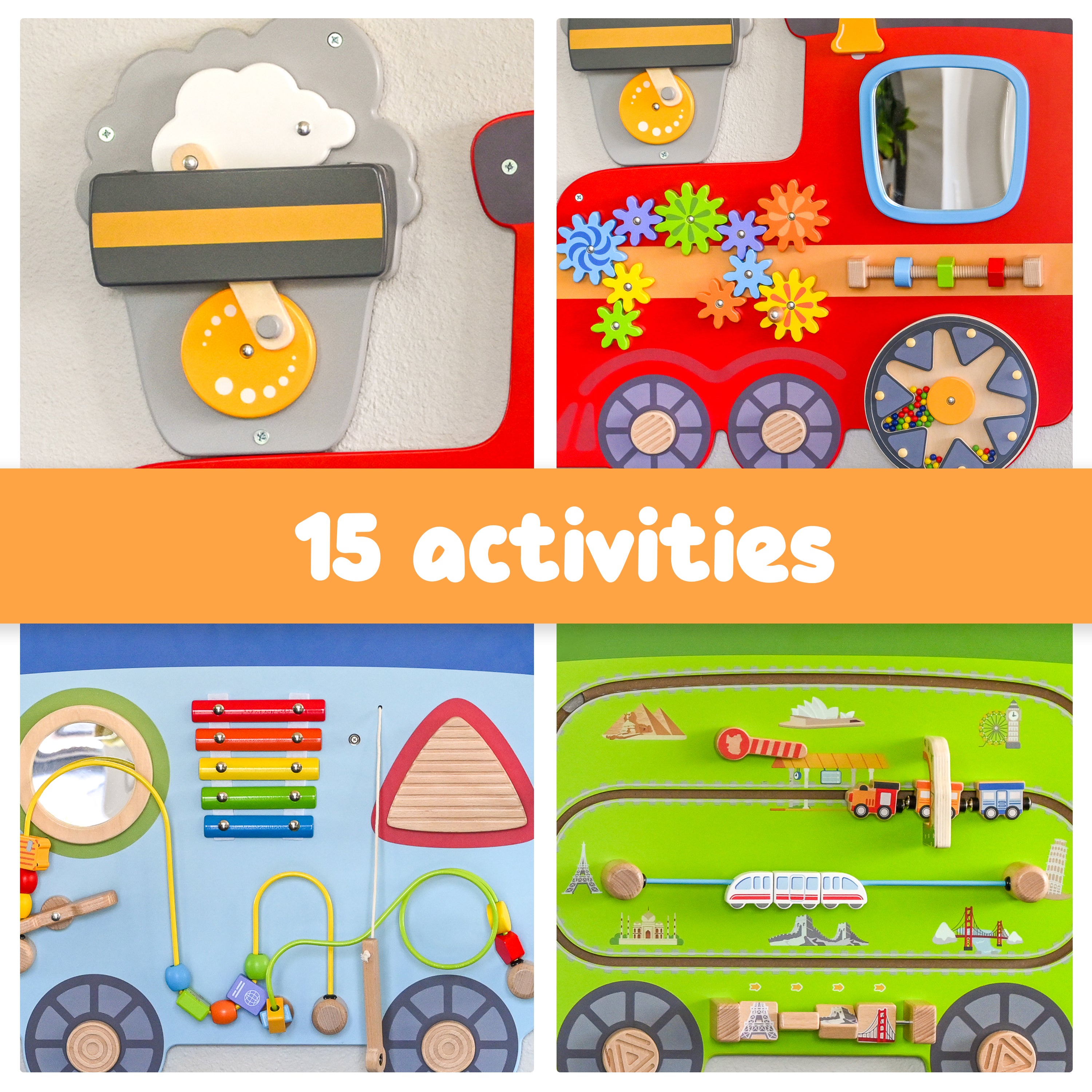 *Train Activity Wall Panels
