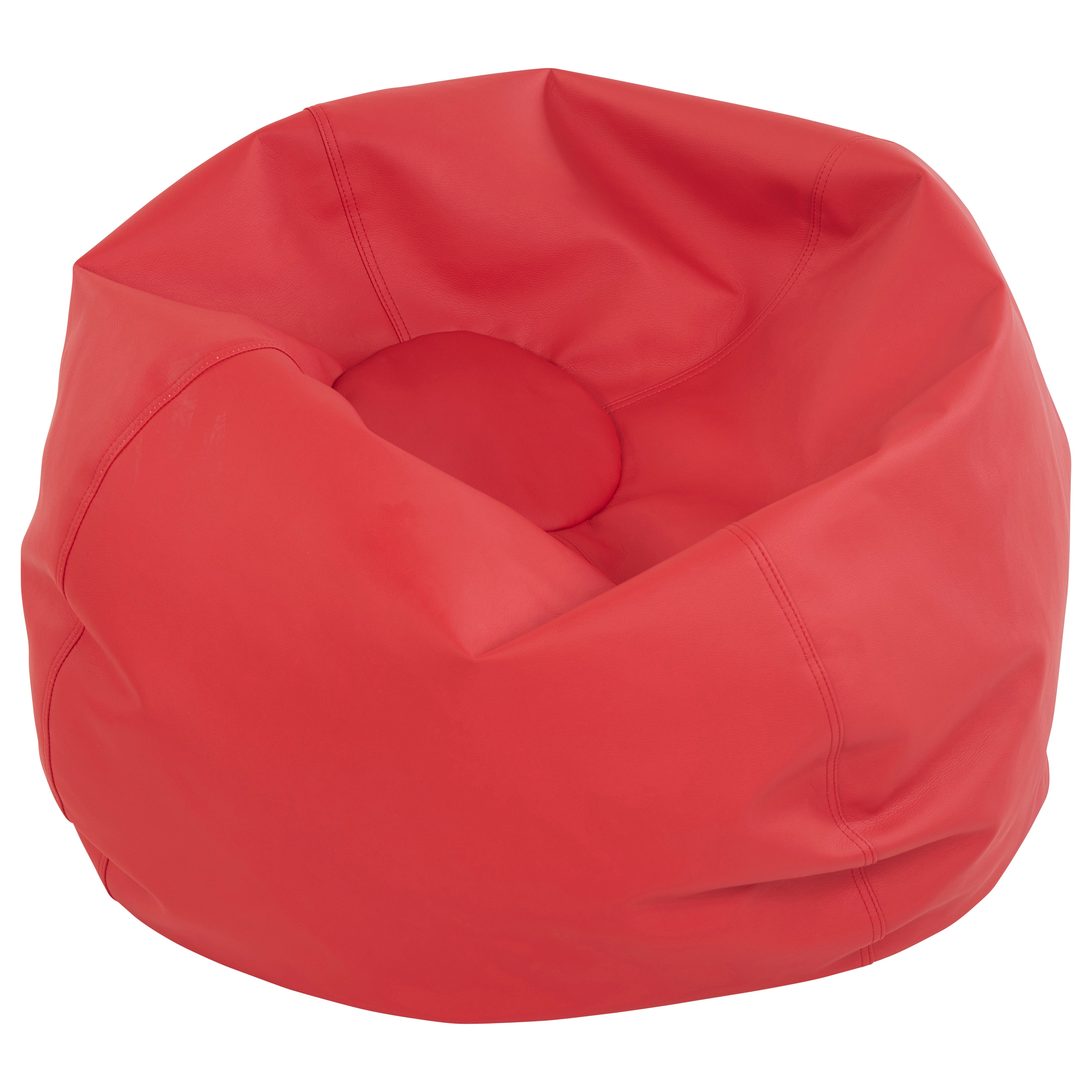 SoftScape Classic 35" Standard Bean Bag - Red