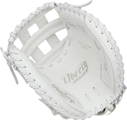 Rawlings Liberty Advanced Catchers Mitt 34-Inch Softball Glove - Right Hand Thrower - White