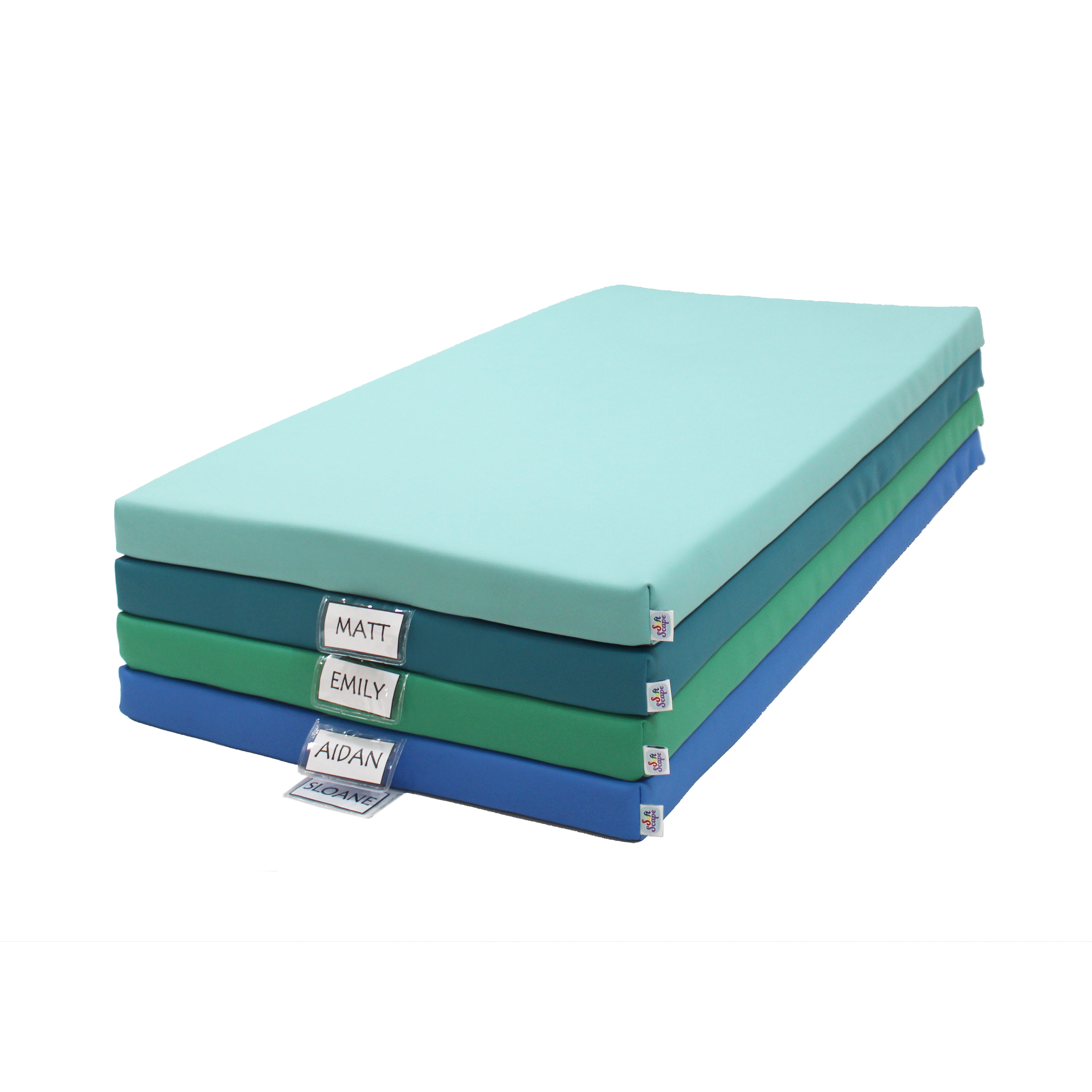 SoftScape Sleepy Time Rest Mats, 4-Piece - Contemporary