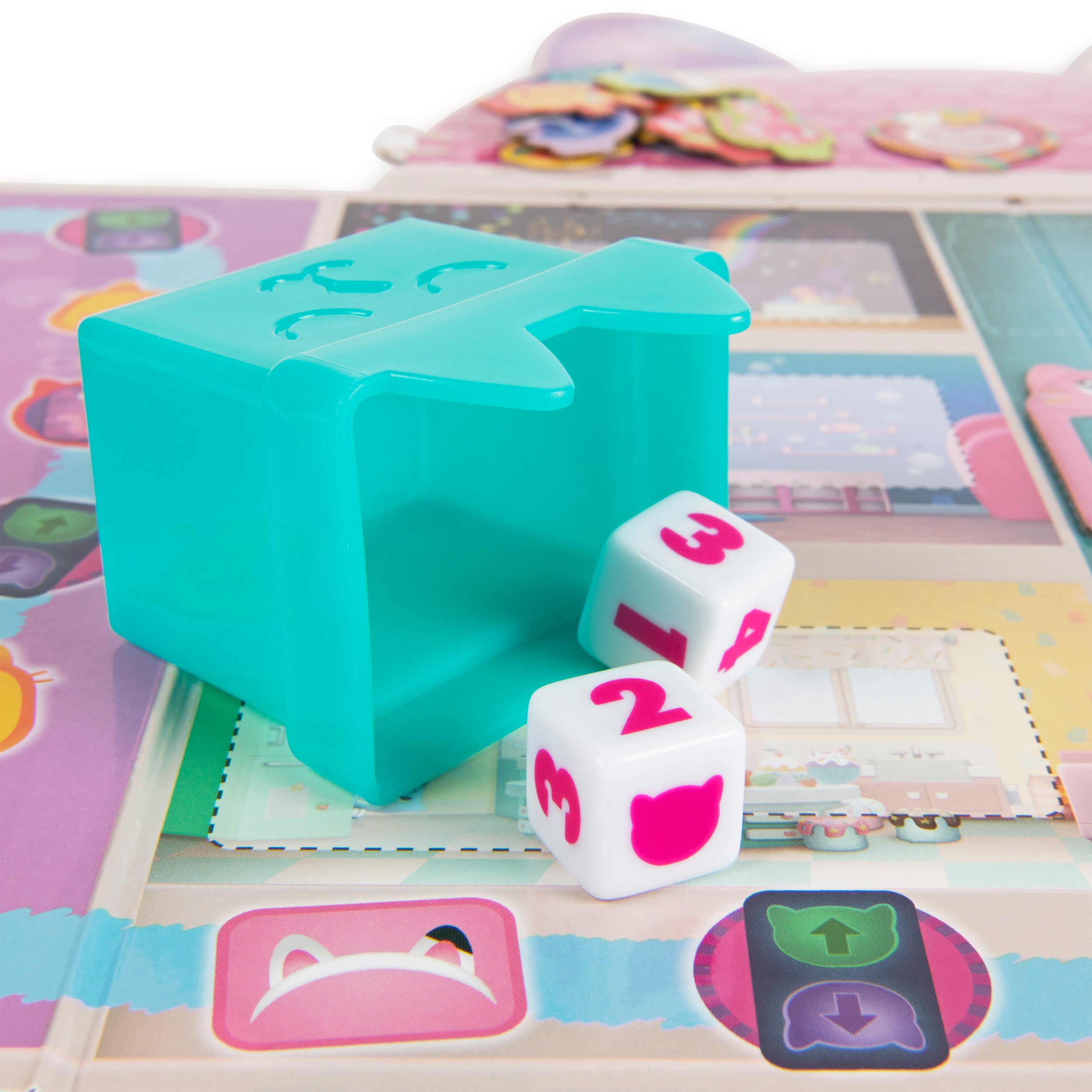 Spin Master Games, Gabby’s Dollhouse, Meow-mazing Board Game, Board Game for Kids, Family Games, Preschool Game for Families & Kids Ages 4+