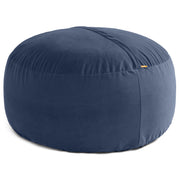 Jaxx 5 Foot Saxx - Large Round Bean Bag Chair for Adults - Lush Velvet Navy Blue