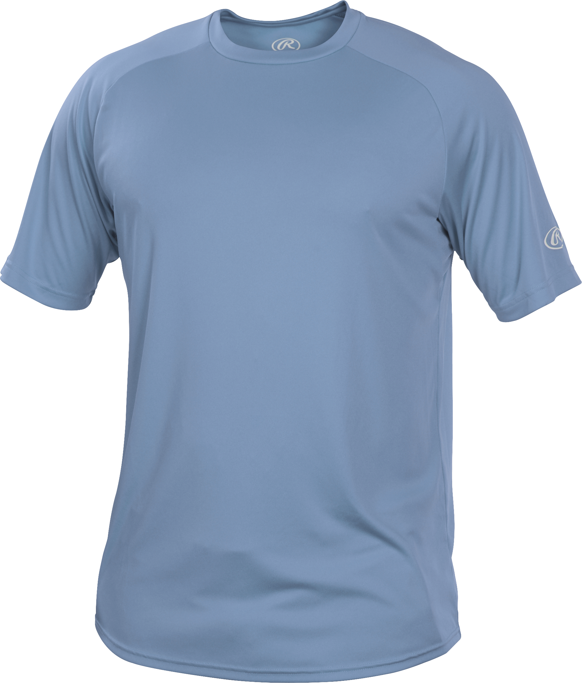 Rawlings Adult Crew Neck Short Sleeve Jersey - Small - Columbia Blue