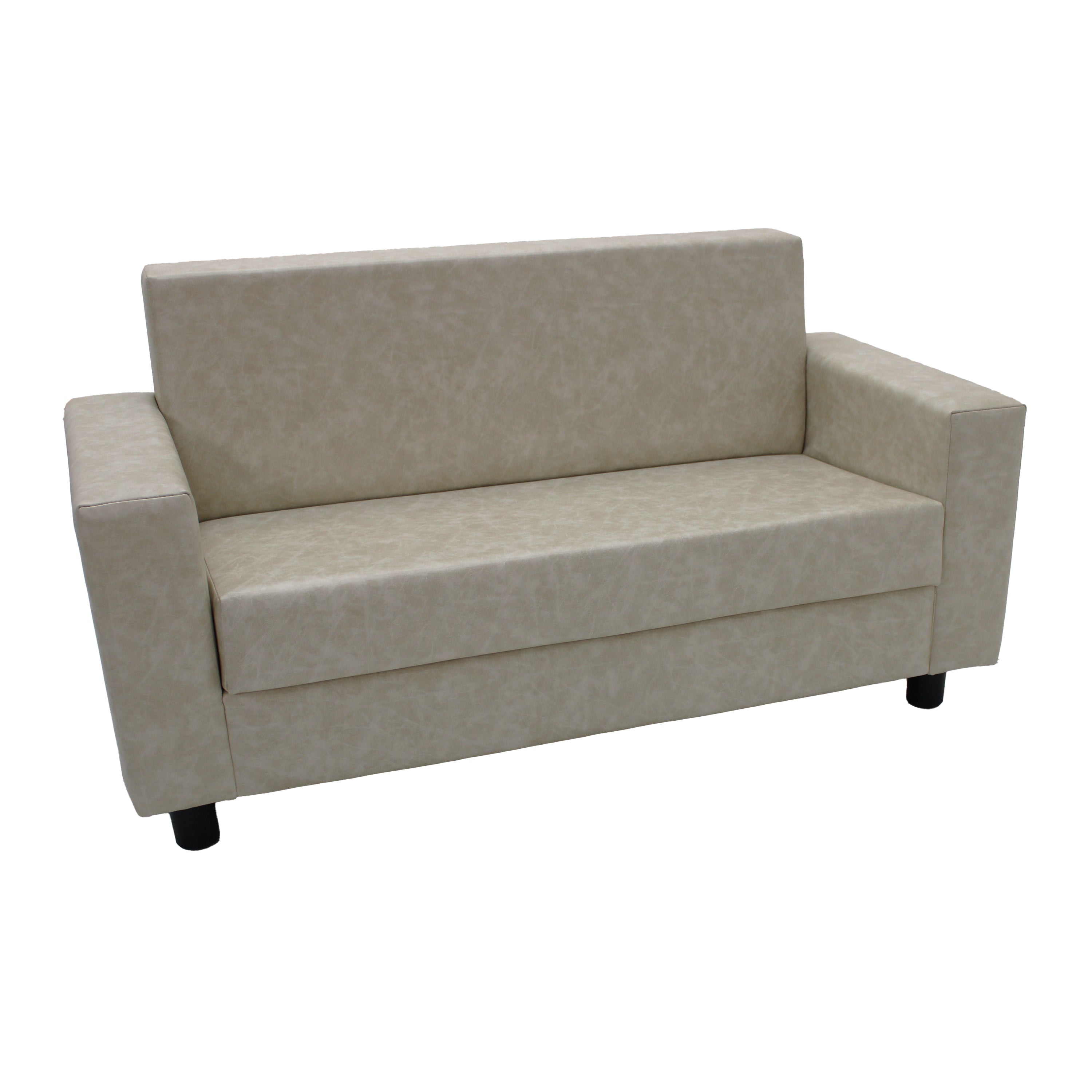 Rustic Inspired Playtime Classic Sofa - Almond