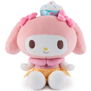 GUND Sanrio Hello Kitty and Friends My Melody Ice Cream Plush, Stuffed Animal for Ages 1 and Up, Pink/White, 6”