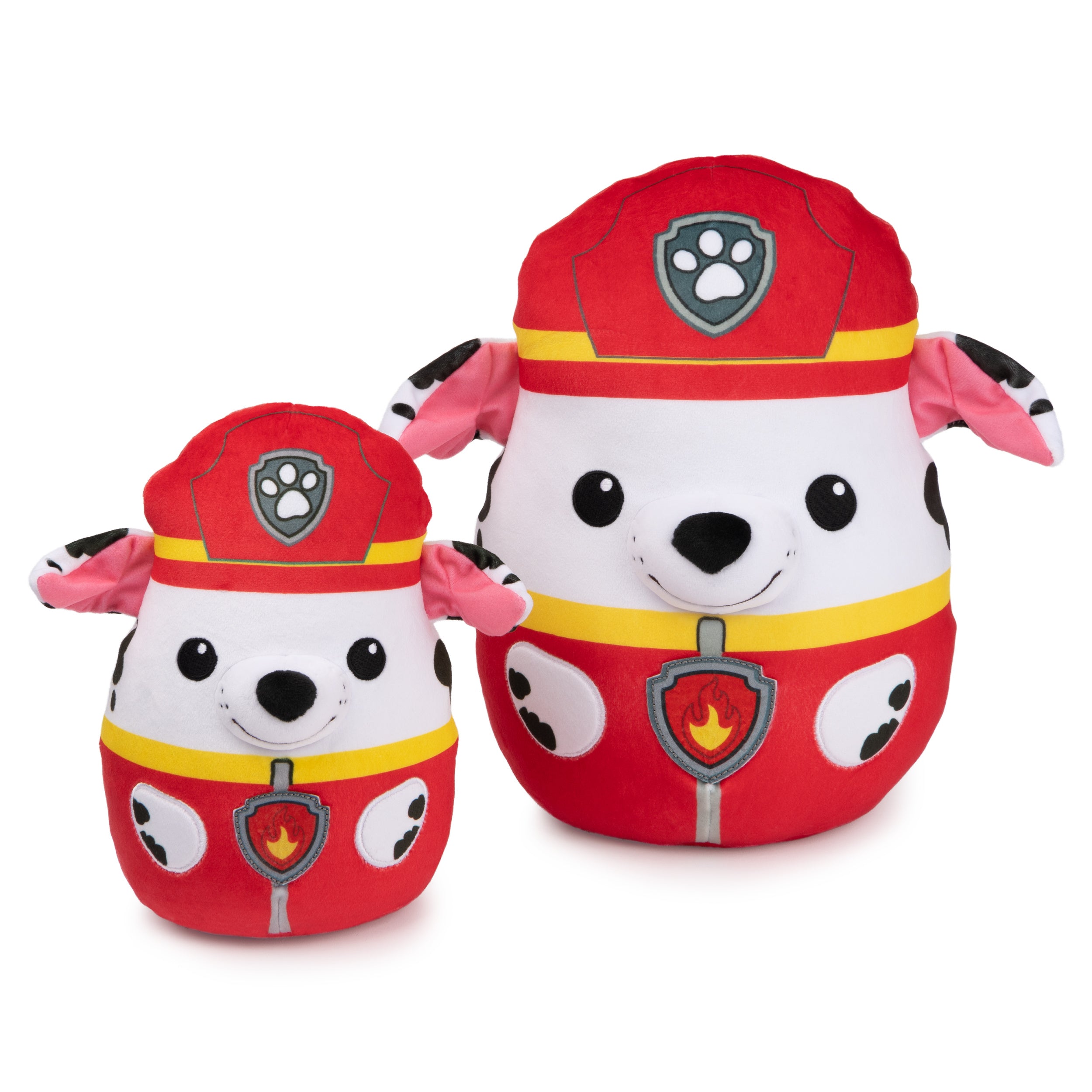 PAW Patrol Marshall Squish Plush, Official Toy from the Hit Cartoon, Squishy Stuffed Animal for Ages 1 and Up, 8”