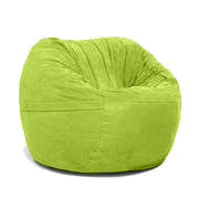 Jaxx Saxx 3 Foot Bean Bag Chair with Removable Cover, Lime