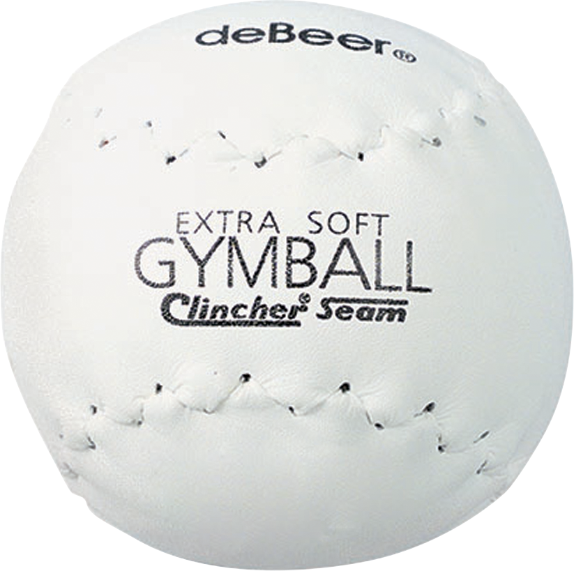 Debeer 14-Inch White Softie Gymball Clincher
