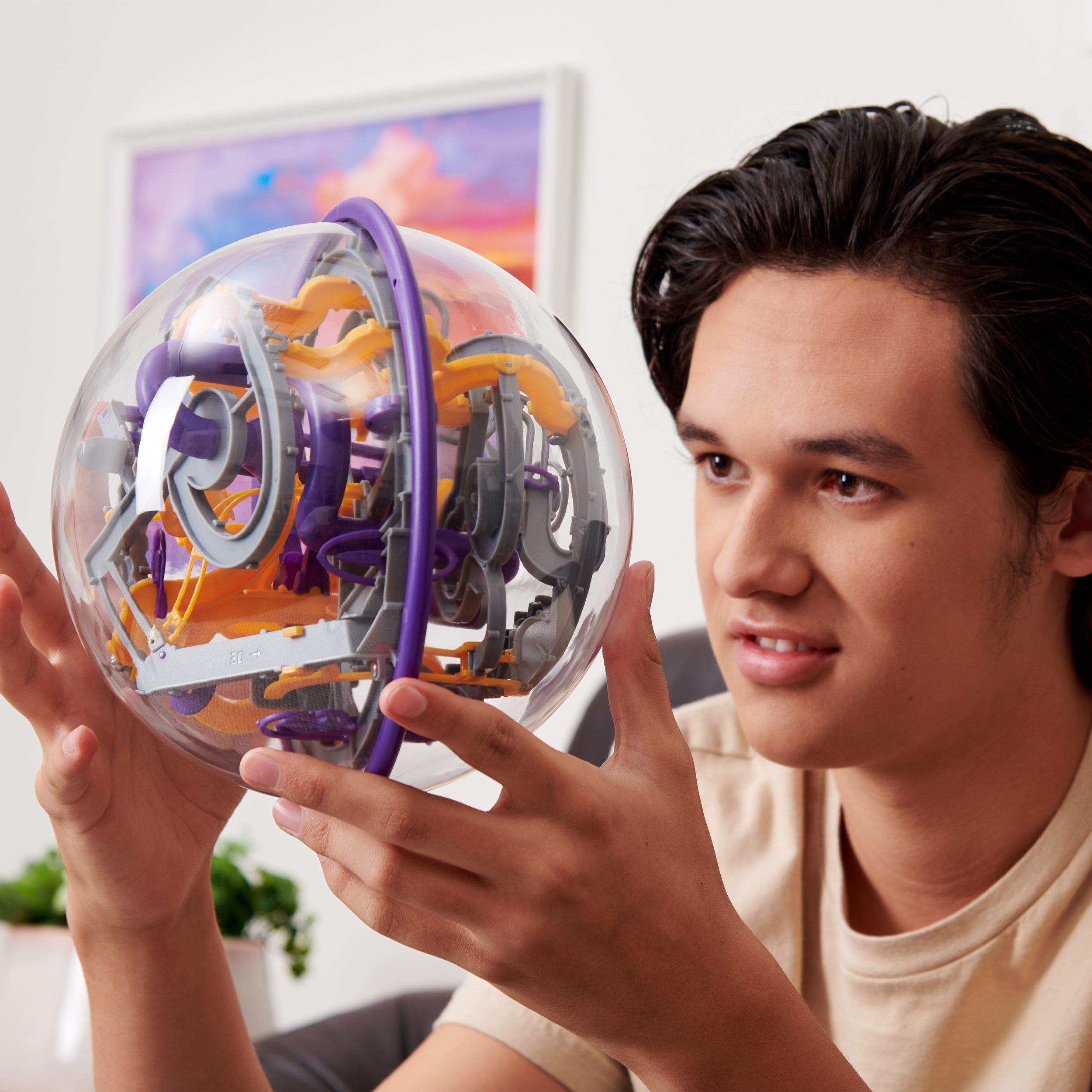 Perplexus, Epic 3D Gravity Maze Game Brain Teaser Fidget Toy Puzzle Ball Edition May Vary, for Kids & Adults Ages 10 and up