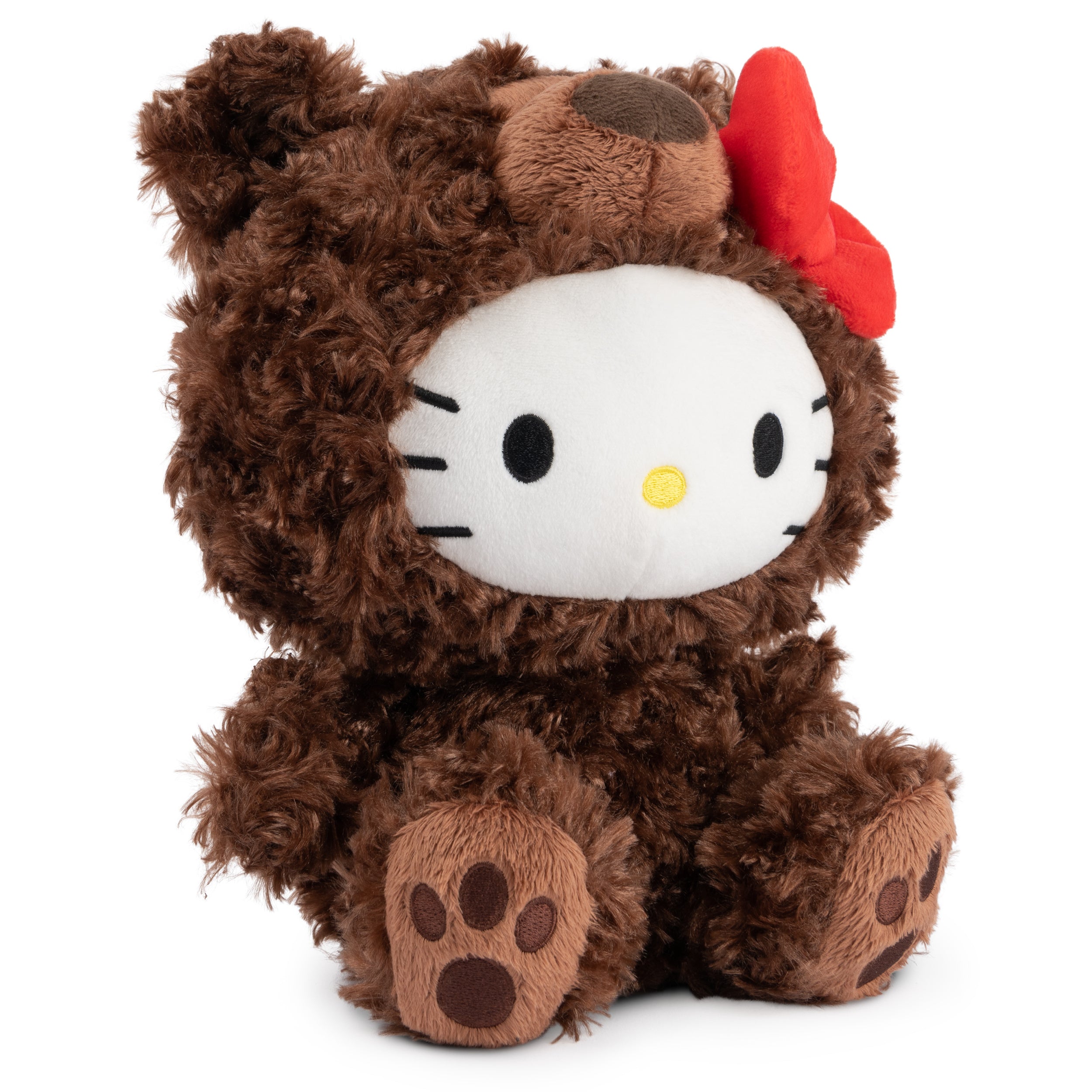 GUND Sanrio Hello Kitty Philbin Teddy Bear Plush Toy, Premium Stuffed Animal for Ages 1 and Up, Brown, 10”