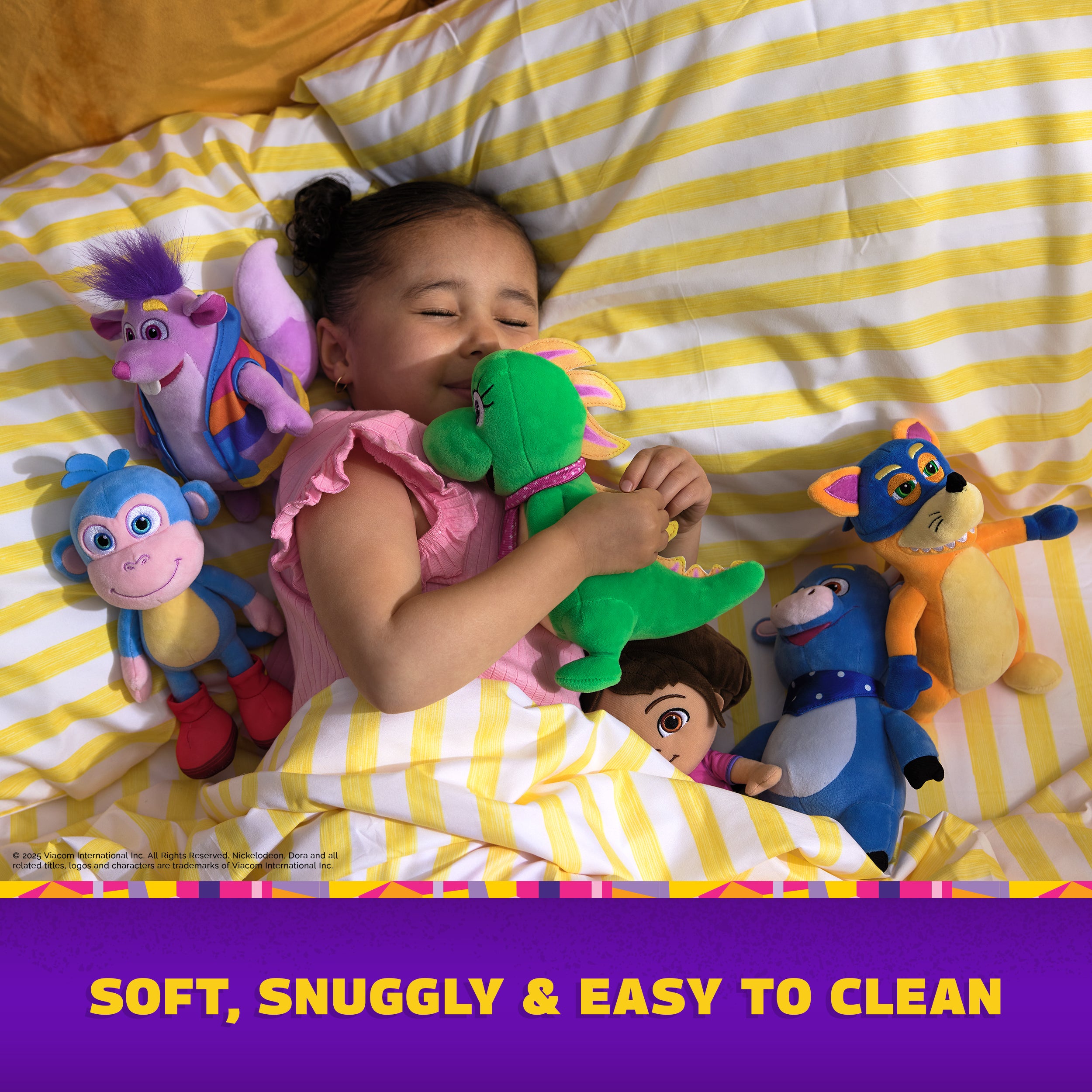Dora Official Plush Toy CDU, Stuffed Animals for Ages 3 and Up, 8” Assorted Styles