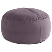 Jaxx 5 Foot Saxx - Large Round Bean Bag Chair for Adults - Lush Velvet Purple