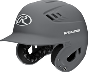 Rawlings R16 Matte Senior 1-Tone Baseball Helmet - Graphite