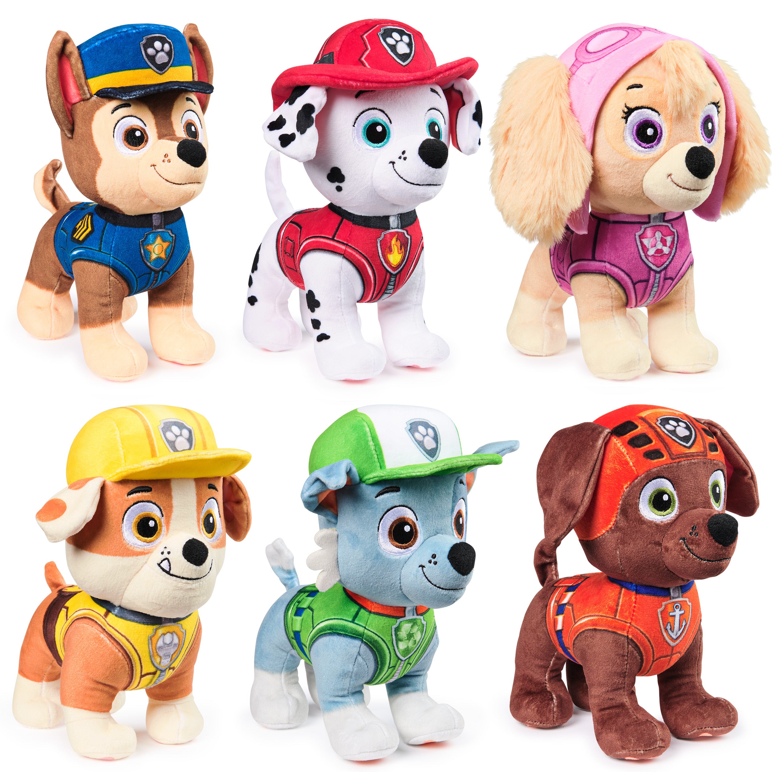 PAW Patrol Plush Toy, Premium Stuffed Animals, Kids Toys for Boys & Girls Ages 3 and Up