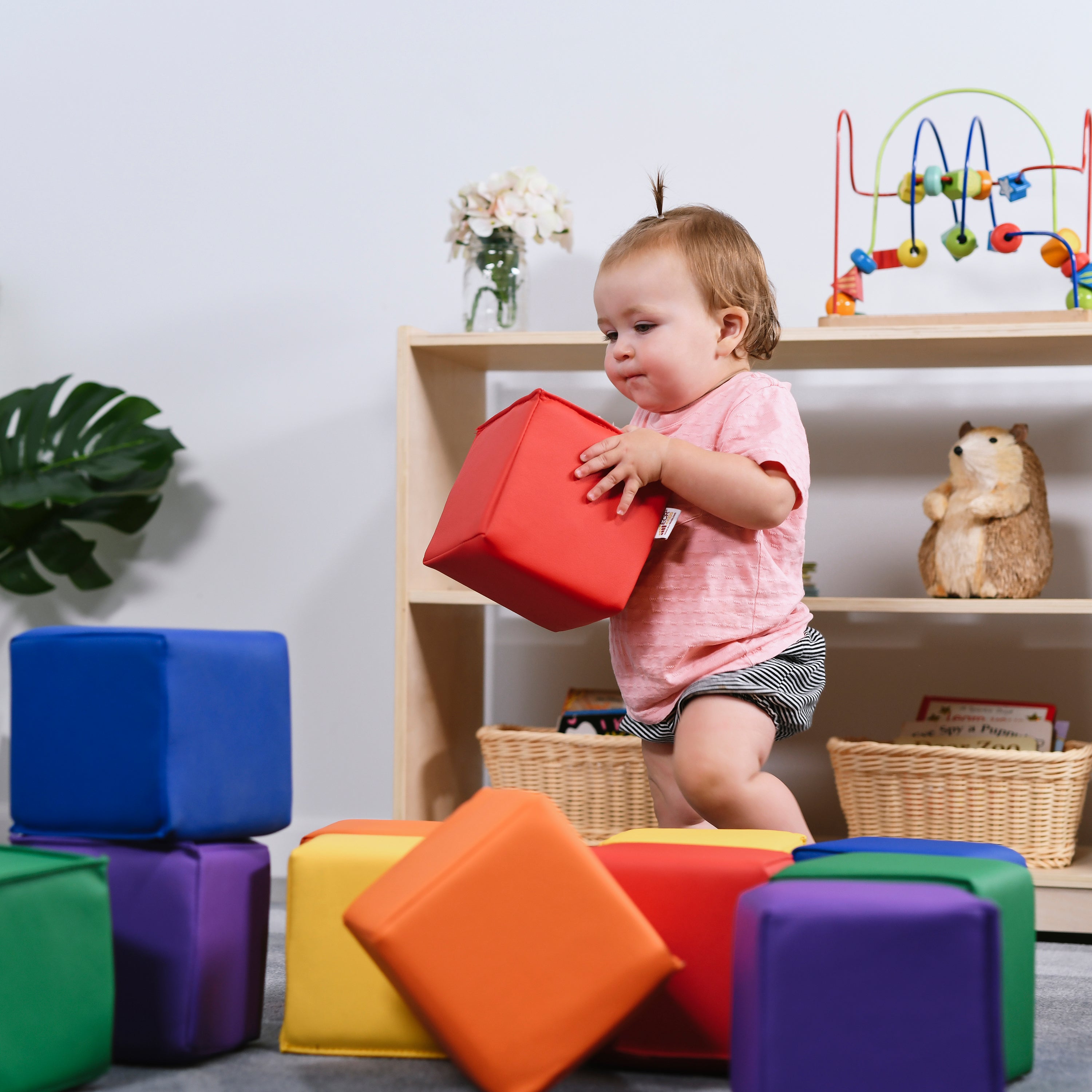 SoftZone Patchwork Toddler Blocks - Assorted