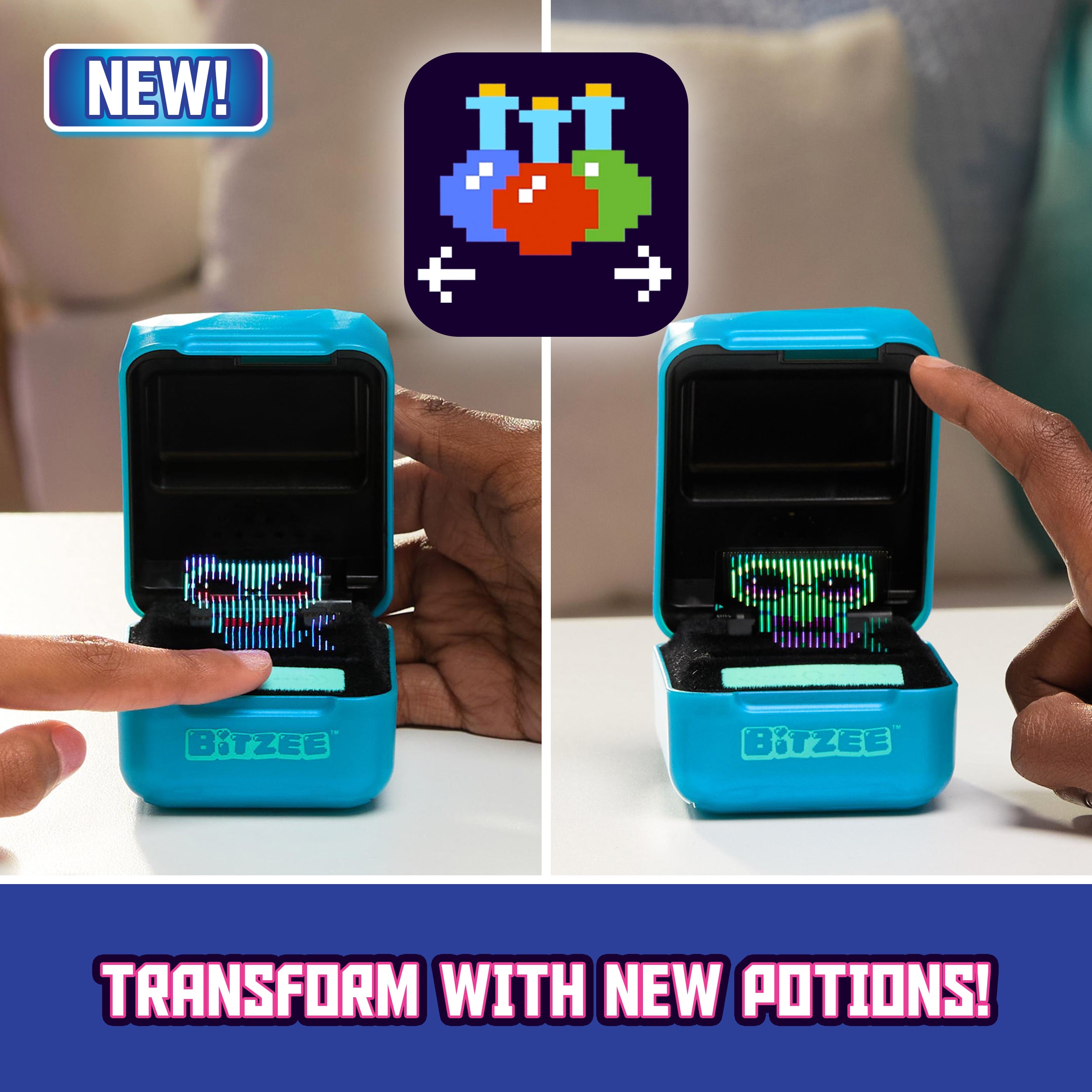 Bitzee, Magicals with 20 Interactive Characters Inside, Reacts  to Touch, Digital Pet Kids Toys for Ages 5 and up
