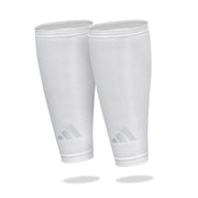 Adidas Aeroready Compression Calf Sleeve - Large/X Large, White(Pair)