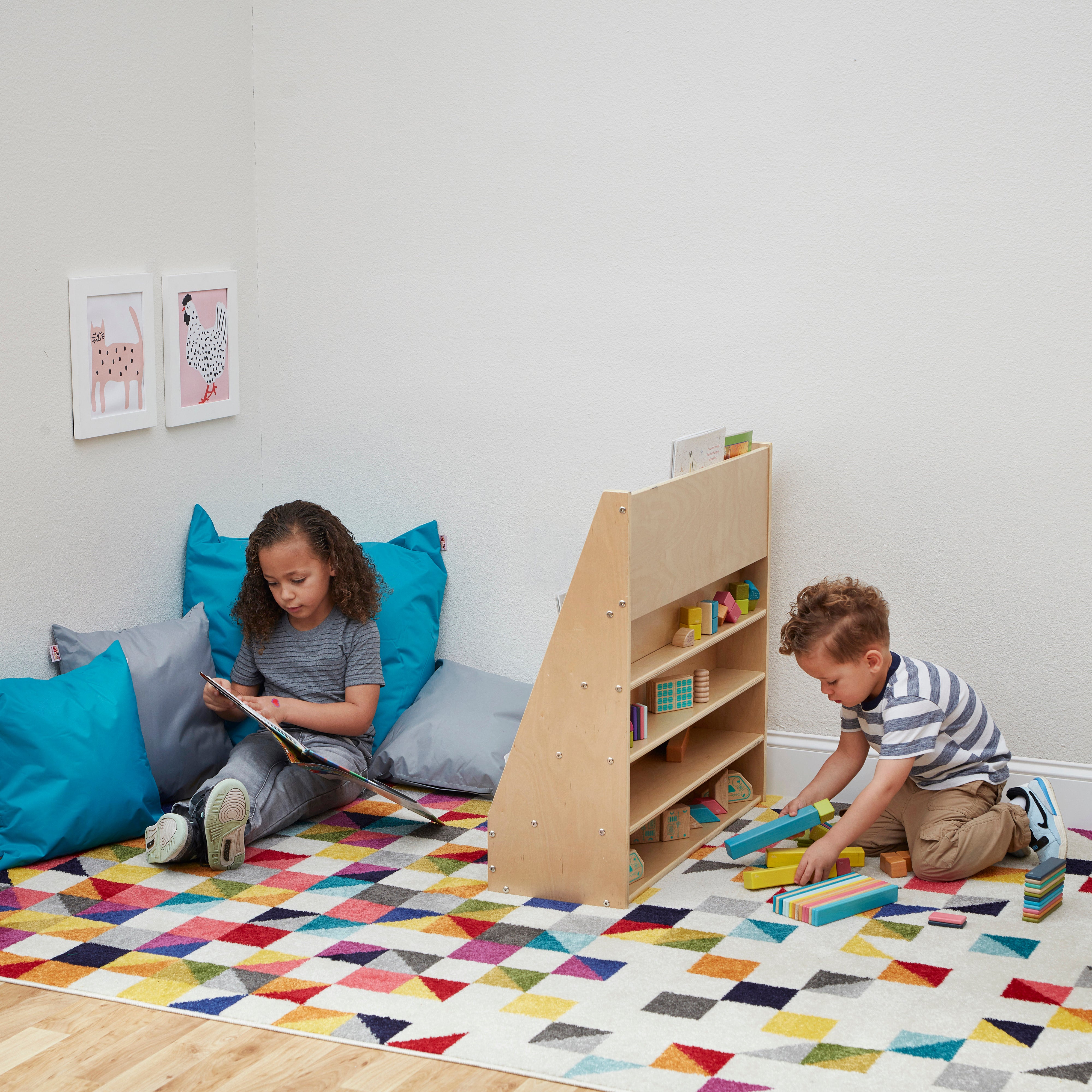 Streamline Single-Sided Book Display - Natural