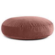 Jaxx 6 Foot Cocoon - 2-in-1 Convertible Bean Bag Bed & Large Bean Bag Chair for Adults, Premium Lush Velvet - Mauve