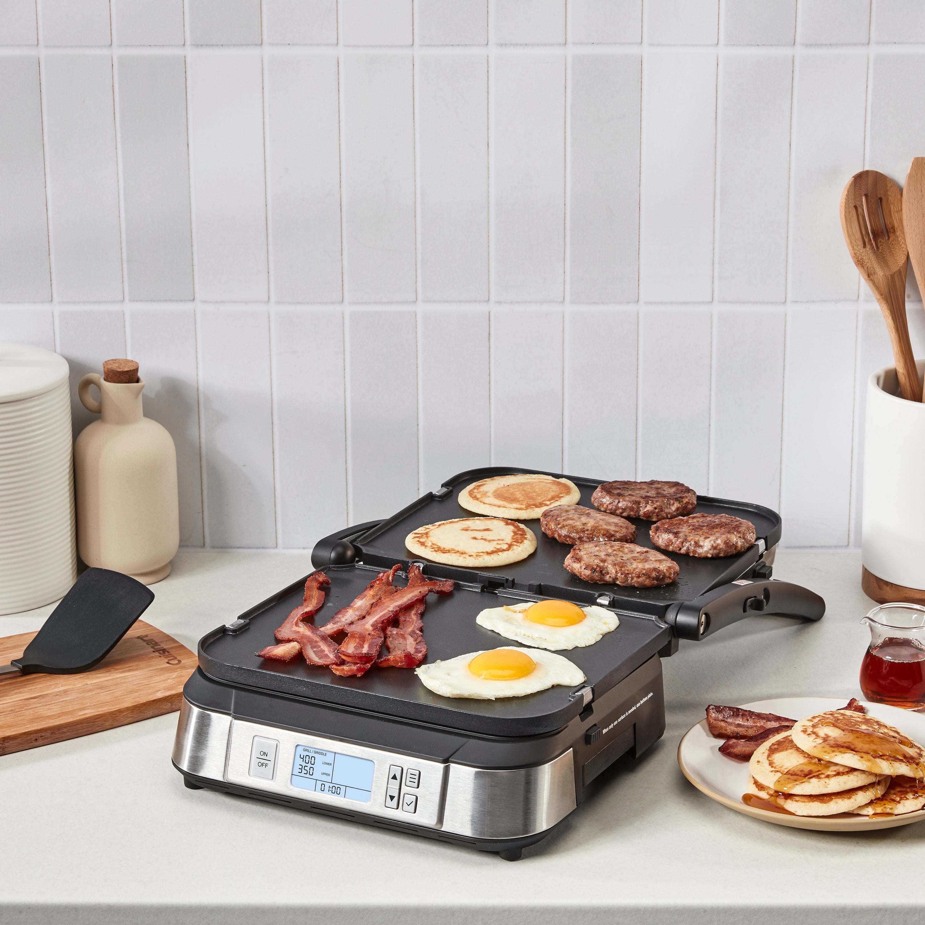 Griddler® with Smoke-Less Mode