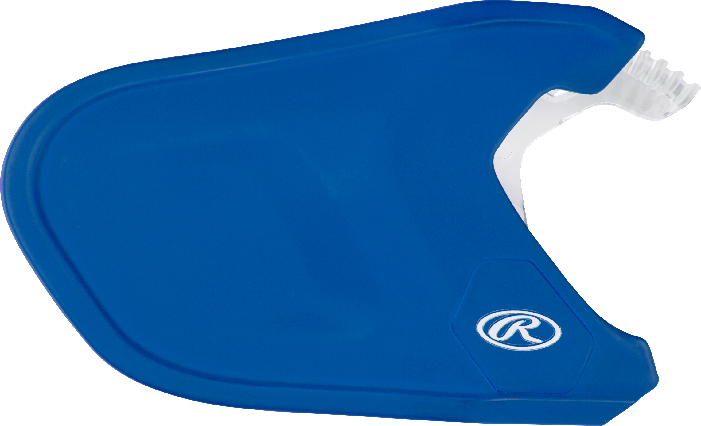 Rawlings Mach Adjust Lhb Matte Jaw Guard  - Royal