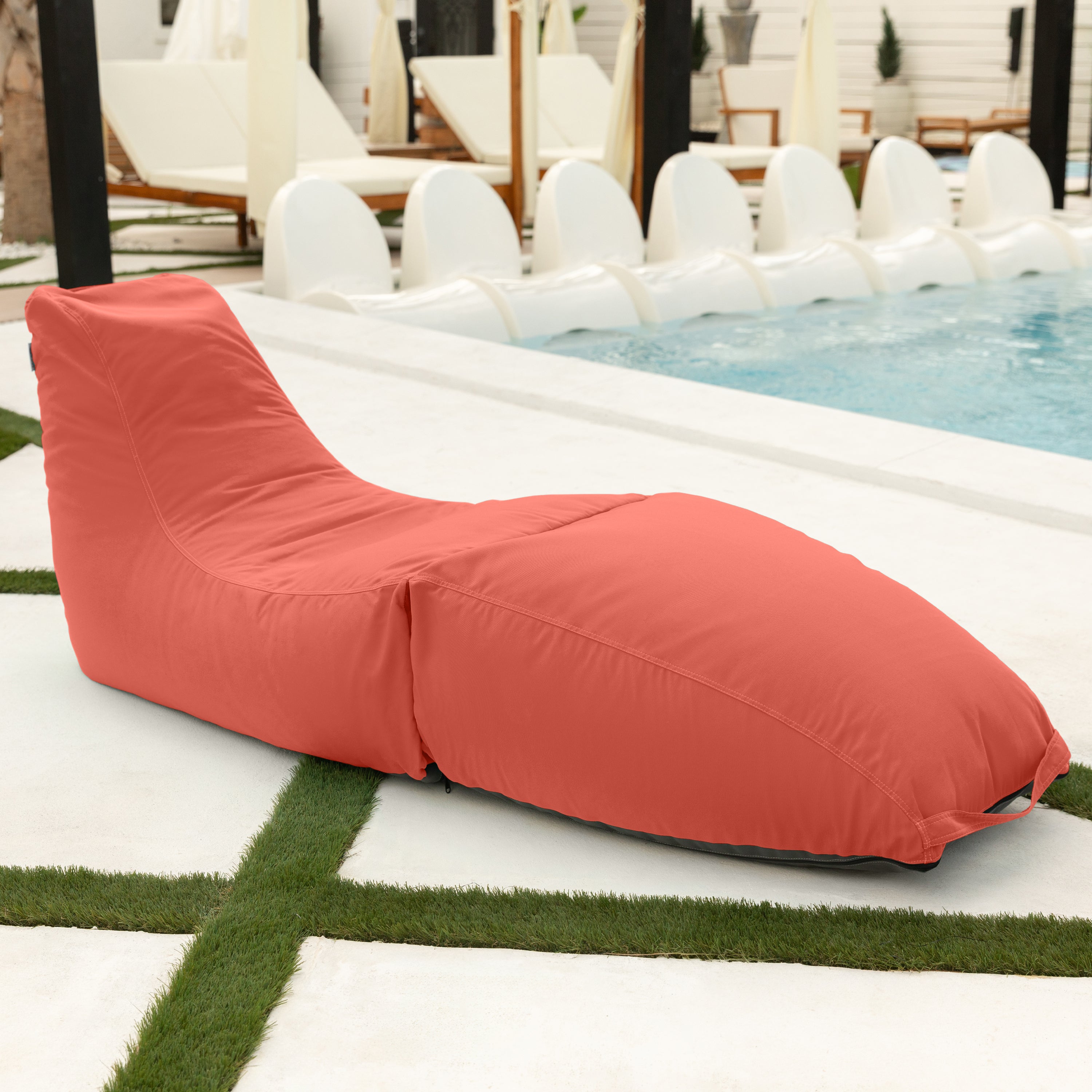 Jaxx Prado Outdoor Chaise Lounge, Flamingo