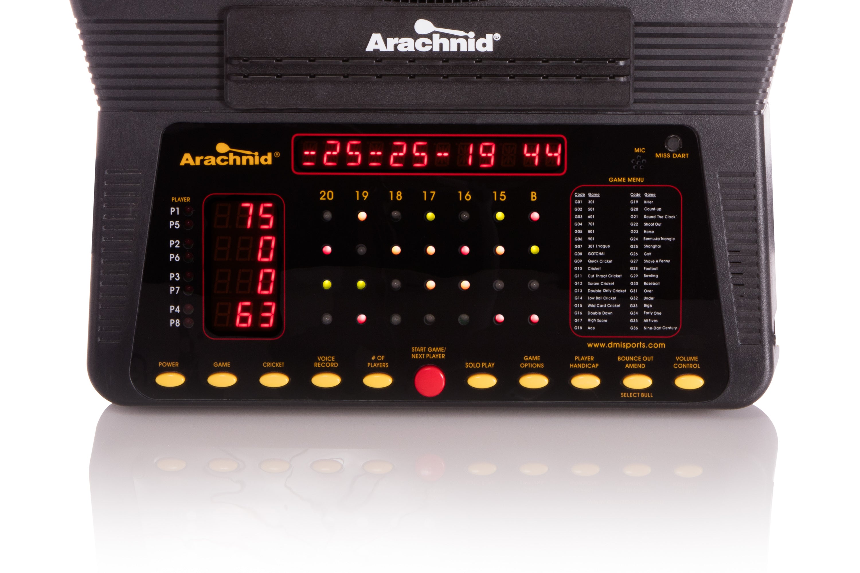 Arachnid Cricket Pro 750 Electronic Dartboard