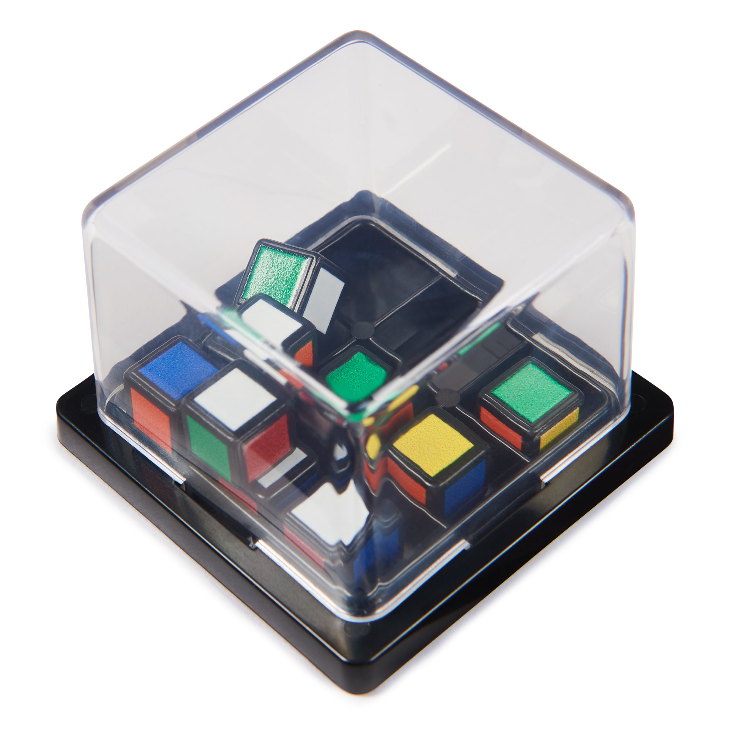 Rubik’s Cube, Rubik's Race, Ace Edition, Classic Fast-Paced Puzzle Strategy Sequence Board Game, Problem-Solving Brain Teaser, Color-Matching Game, 2 Players, for Adults, Teens, Kids Ages 7 & Up