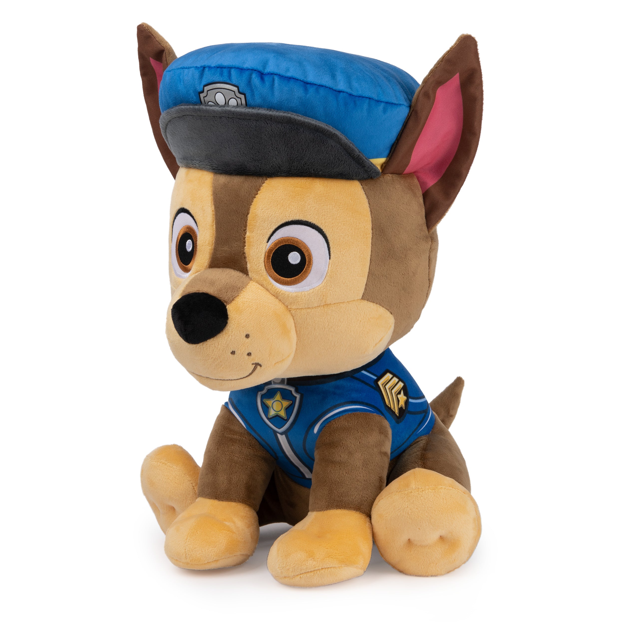GUND PAW Patrol Chase Plush, Official Toy from the Hit Cartoon, Stuffed Animal for Ages 1 and Up, 16.5” Styles May Vary