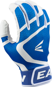 Easton Youth Mav Gt Batting Gloves - Small - White/Royal