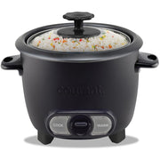 Courant Courant 8 Cups Cooked / 4 Cups Uncooked Rice Cooker - Black