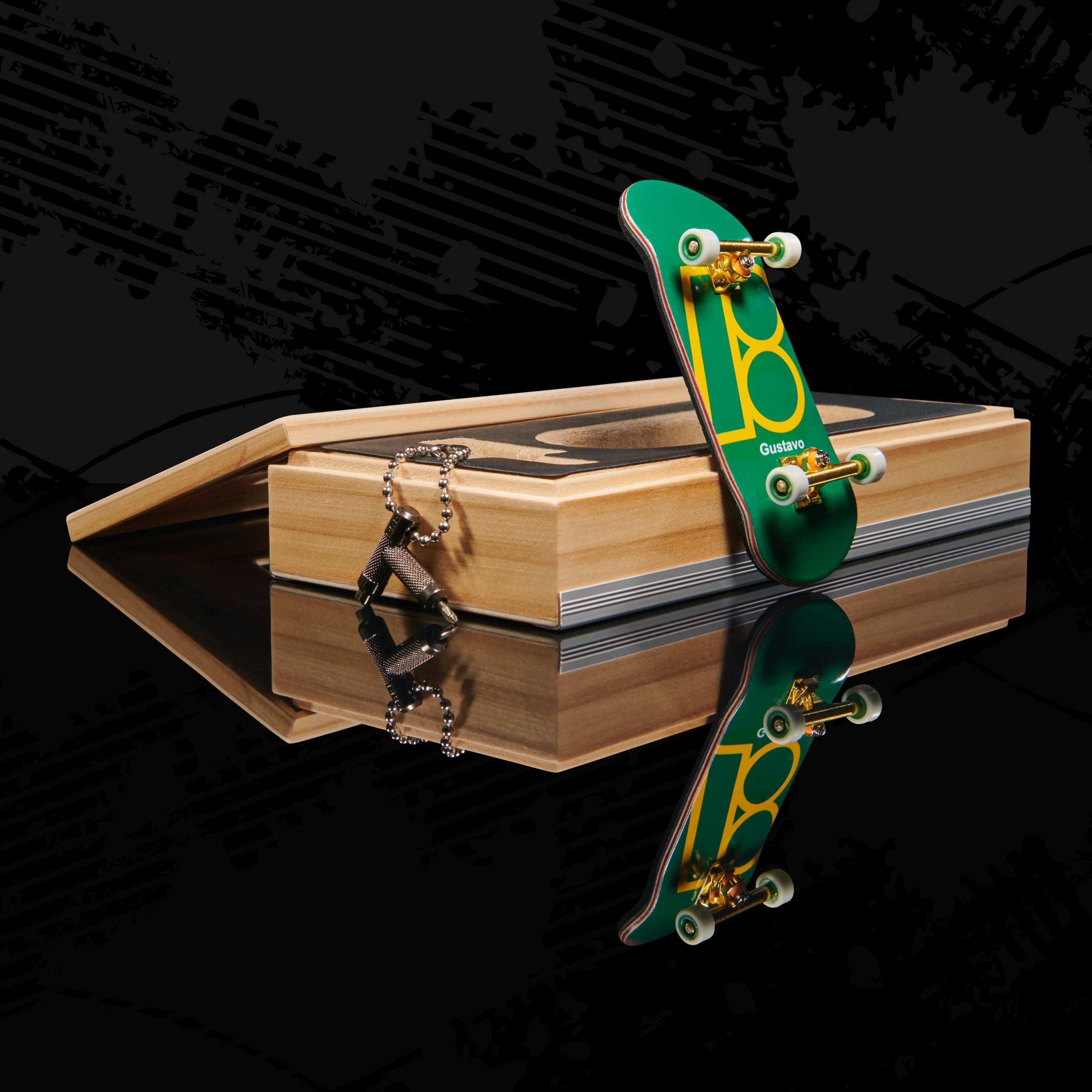 Tech Deck, Pro Series Finger Board with Storage Display, Built for Pros; Authentic Mini Skateboards, Kids Toys for Ages 6 and up Styles May Vary