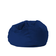 30" Round Velvety Bean Bag - Eclipse