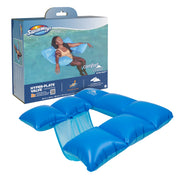 Swimways Comfort Cloud Sling Seat Pool Chair with Fast Inflation & Arm Support, Inflatable Pool Floats for Adults