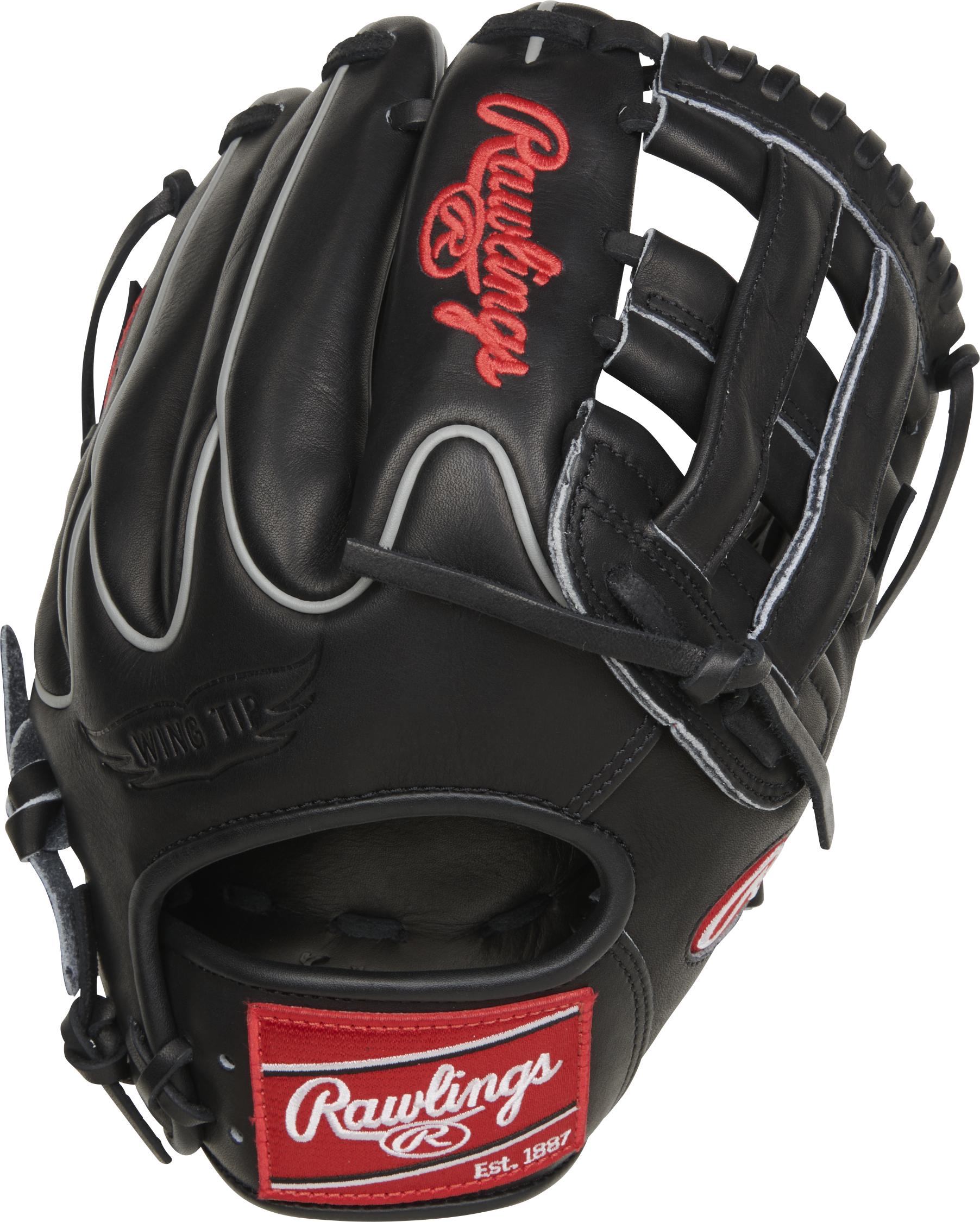 Rawlings Heart Of The Hide Traditional Series 11.75-Inch Baseball Glove - Right Hand Thrower - Black