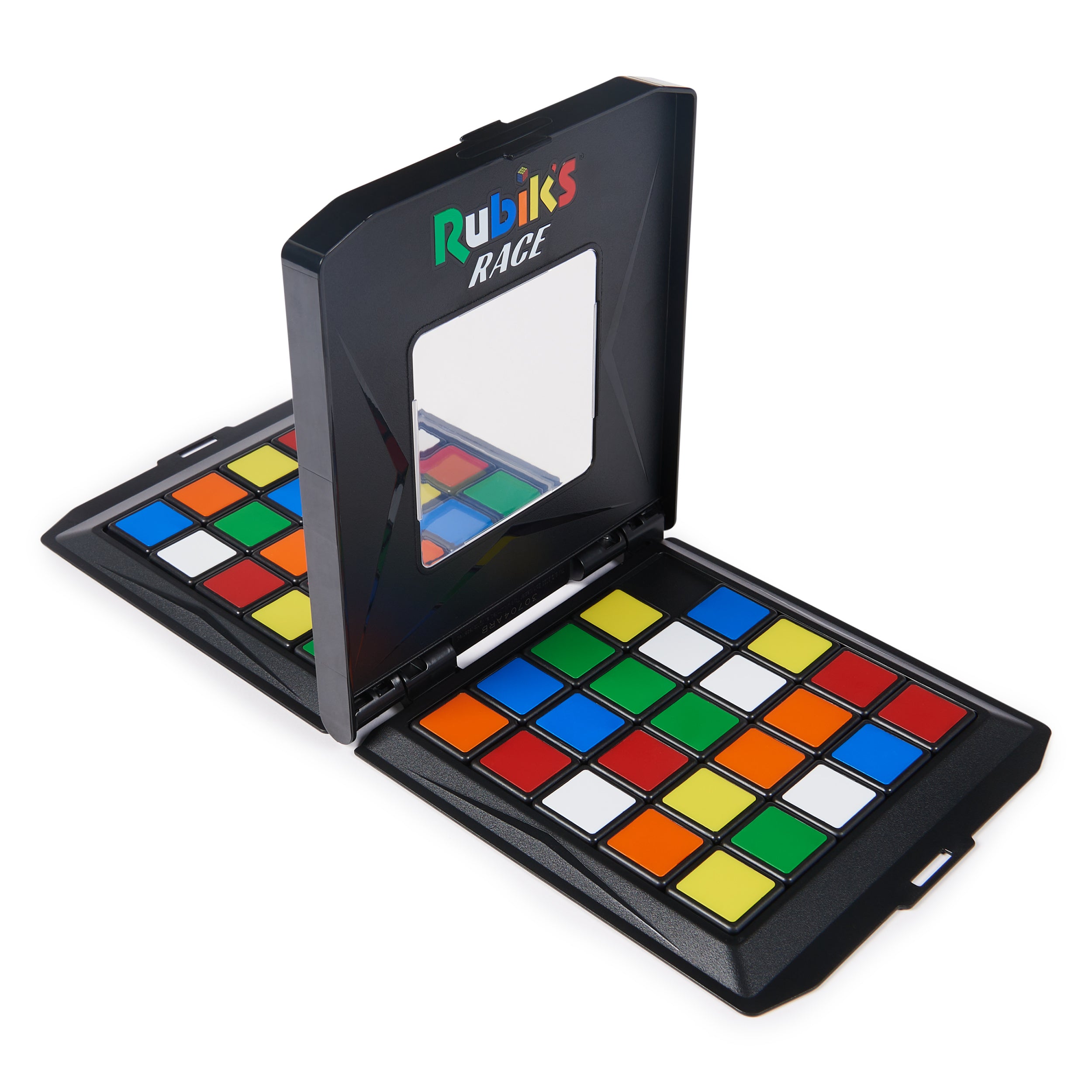 Rubik’s Cube, Rubik's Race, Ace Edition, Classic Fast-Paced Puzzle Strategy Sequence Board Game, Problem-Solving Brain Teaser, Color-Matching Game, 2 Players, for Adults, Teens, Kids Ages 7 & Up
