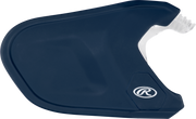 Rawlings Mach Adjust Lhb Matte Jaw Guard  - Navy