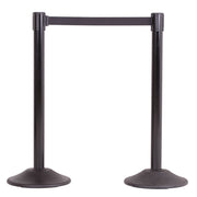 Black post and 13' Black Belt ‐  2 pack