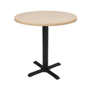 30" Round Cafe Bistro Table - Maple/Black